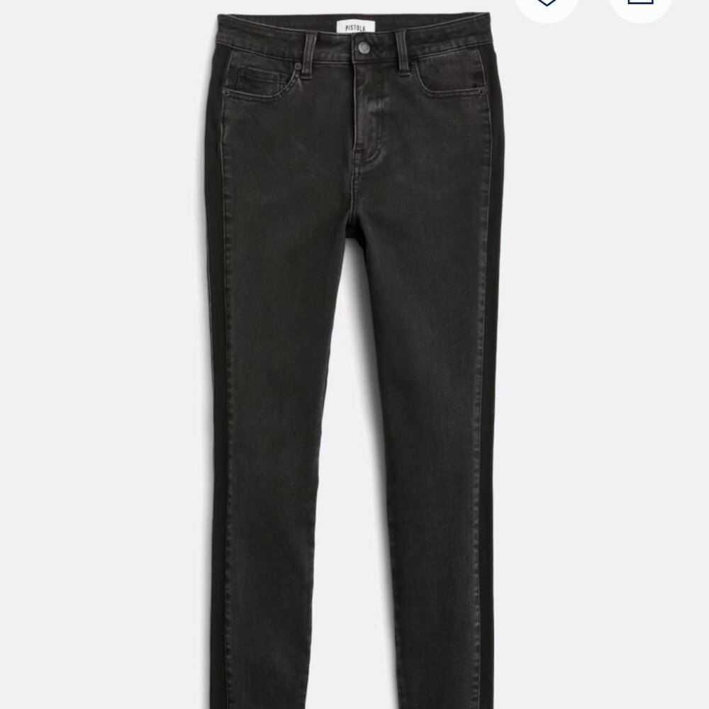 Pistola Arianna High-Rise Skinny Jean with Side Seam -- sz 18 - Picture 3 of 10